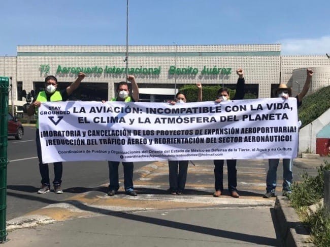 March on Benito Juarez Airport – Those who fight for life, never die!