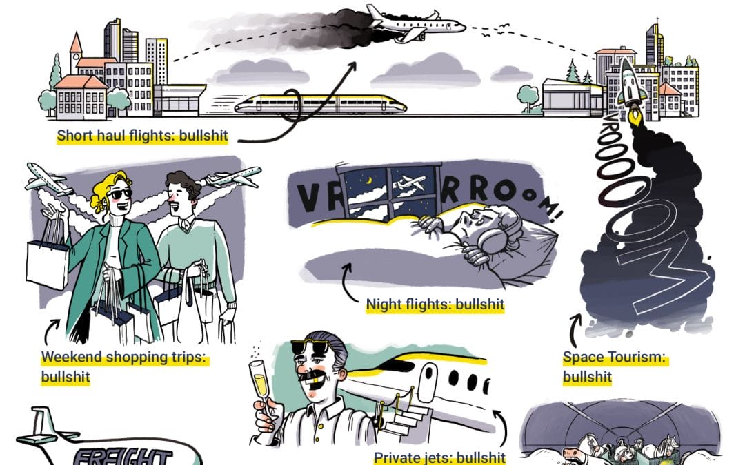 “Bullshit Flights”: A debate on legitimate air traffic