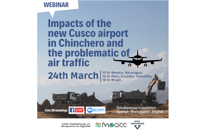 Impacts of the new Cusco airport in Chinchero and the problems of air traffic
