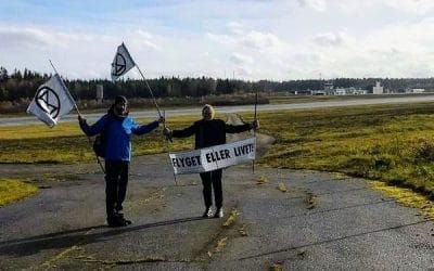 Swedish activists sentenced to prison for airport action