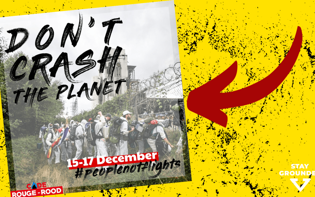 Code Rouge mass action against the aviation industry