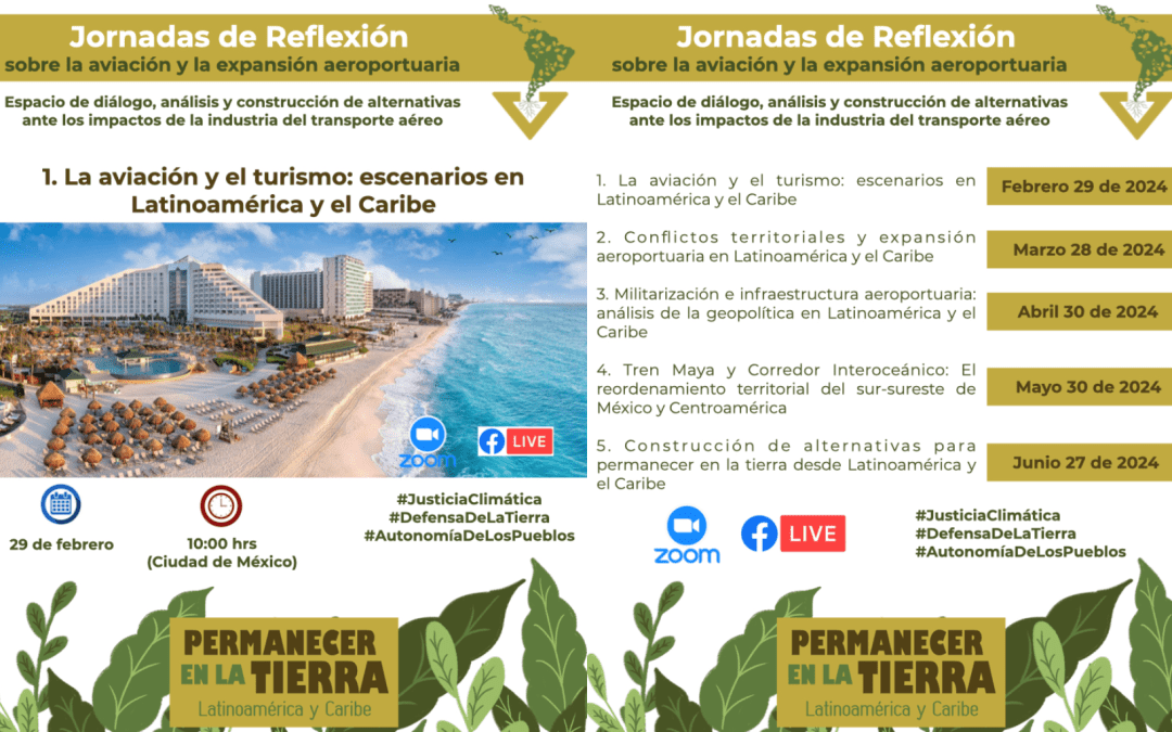 Jornadas de Reflexión para Permanecer en la Tierra