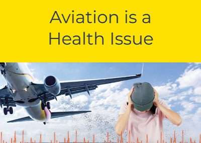 Flugverkehr ist ein Gesundheitsthema
