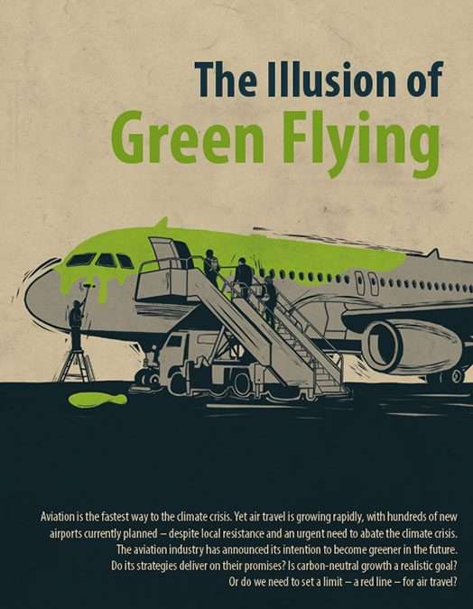 El espejismo de la aviacion verde