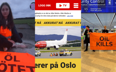 Airports disrupted across Europe as civil resistance groups join Oil Kills – the International Uprising to end fossil fuels