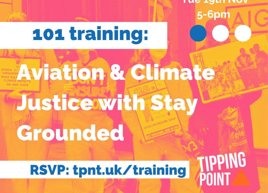 Aviation & Climate Justice Training