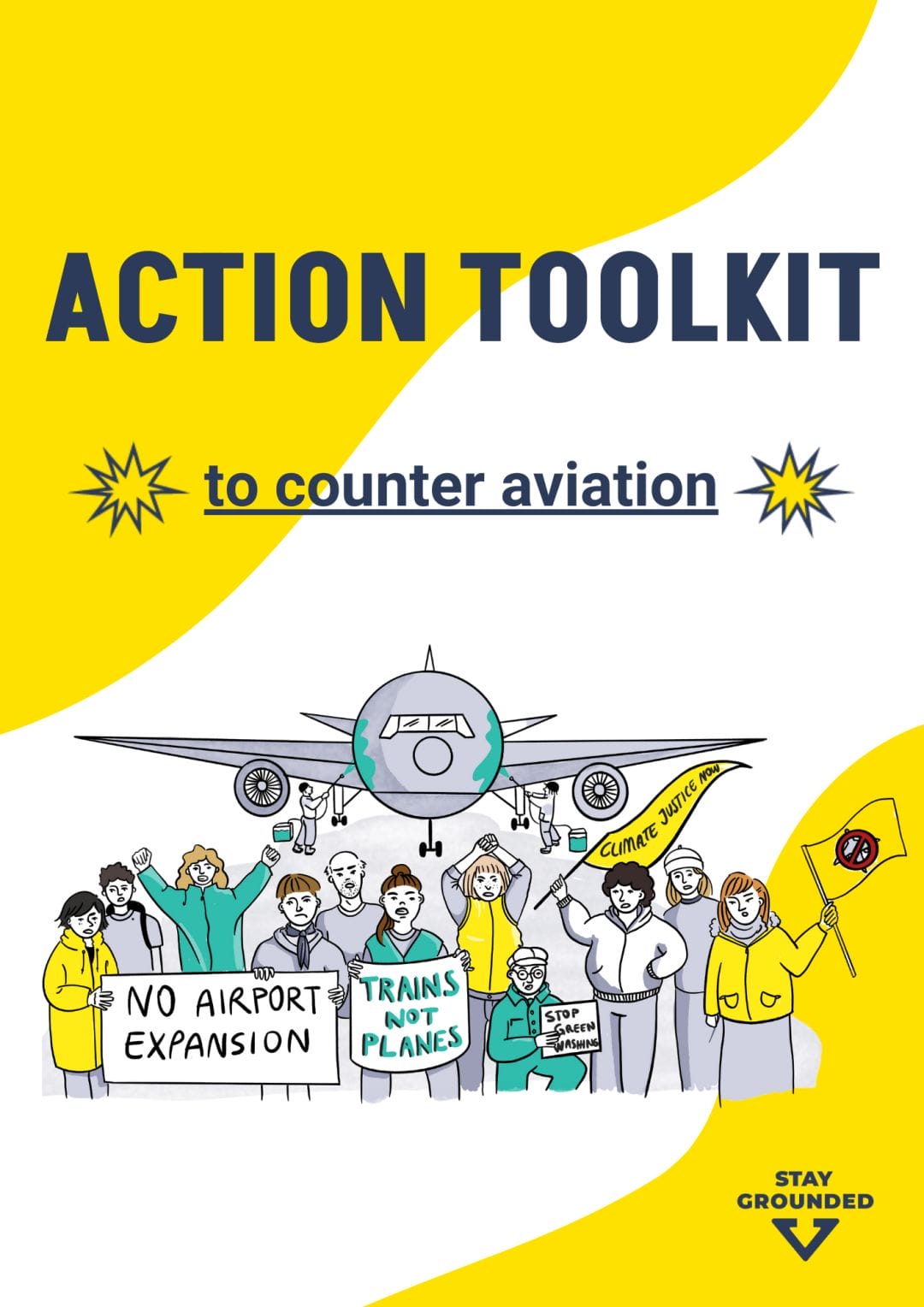 Aktions-Toolkit für eine Reduktion des Flugverkehrs