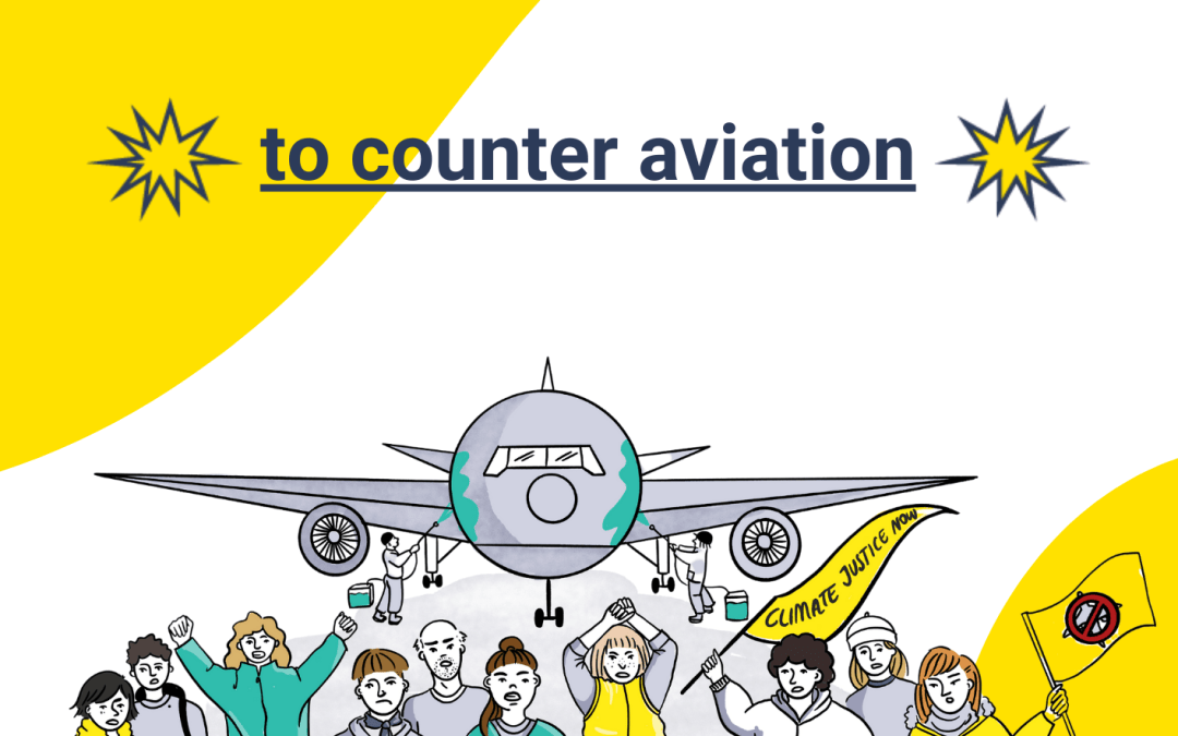 Aktions-Toolkit für eine Reduktion des Flugverkehrs