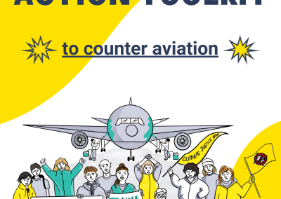 Aktions-Toolkit für eine Reduktion des Flugverkehrs