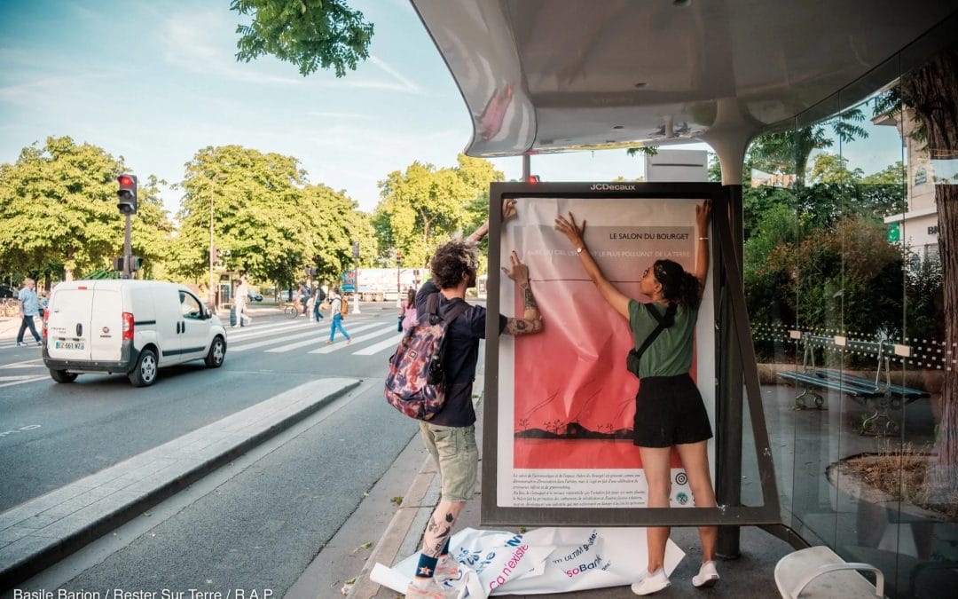 Coalition of groups call out Paris Air Show’s outrageous greenwash